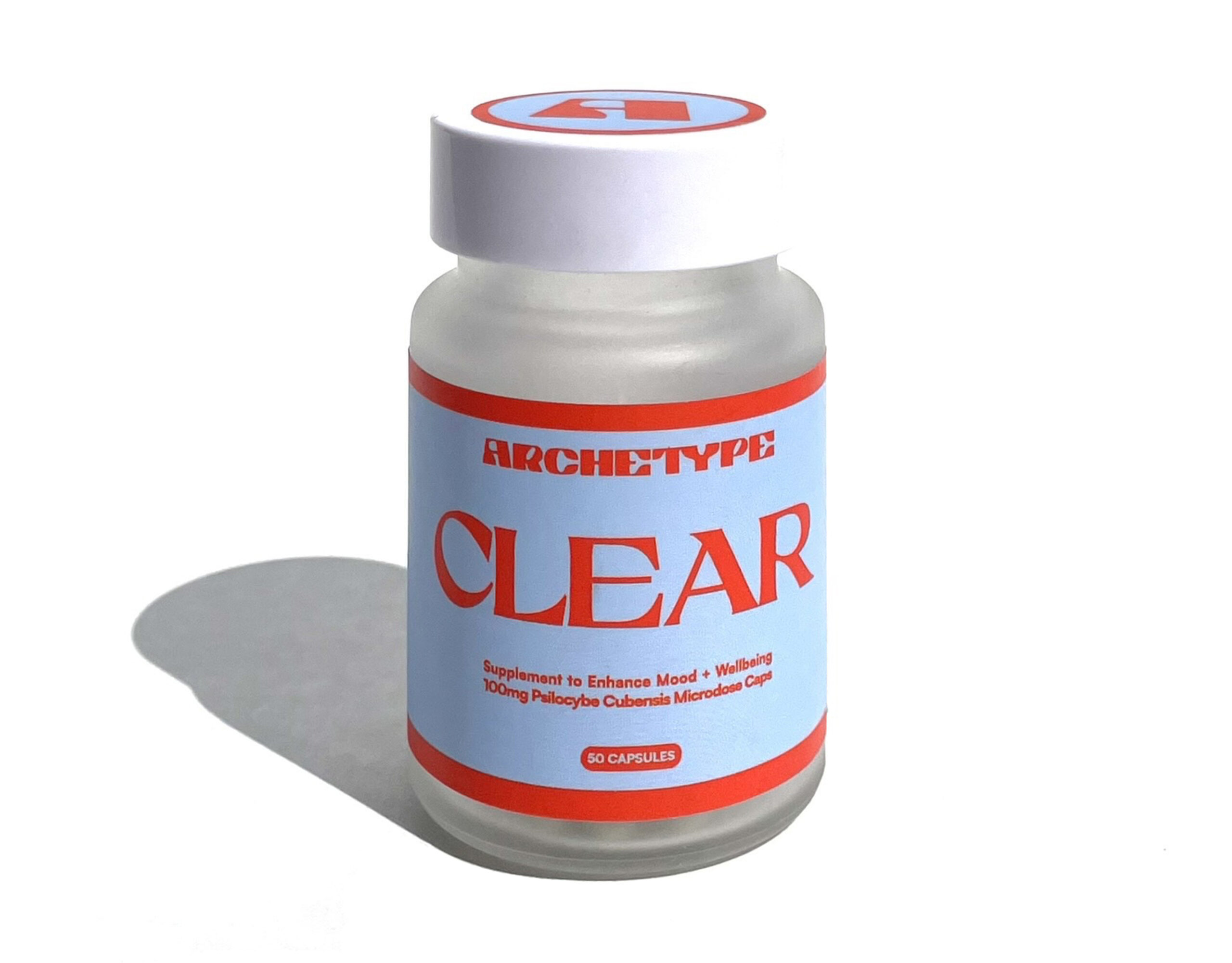 ARCHETYPE CLEAR Microdose Mushroom Capsules (Bottle of 50) Buy Capsule Shrooms - Your #1 Trusted Microdose Shroom Store
