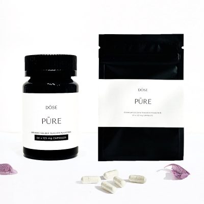 Dose PURE Golden Teacher Microdose Psilocybin Capsules (25 or 60 Capsules) Buy Microdose Mushrooms - Your #1 Trusted Store Online
