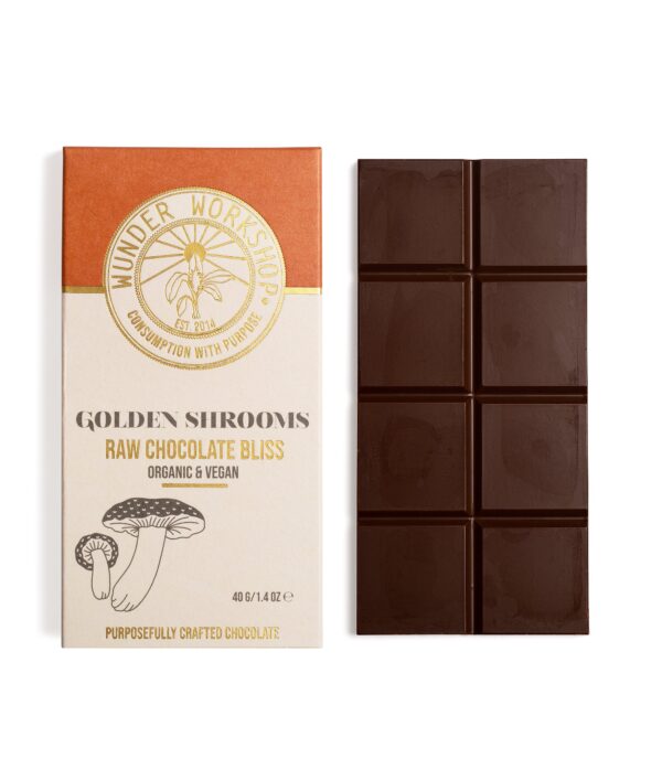 Golden Shrooms Raw Chocolate Bliss Chocolate Shroom Bars For Sale - Your #1 Trusted Store Today