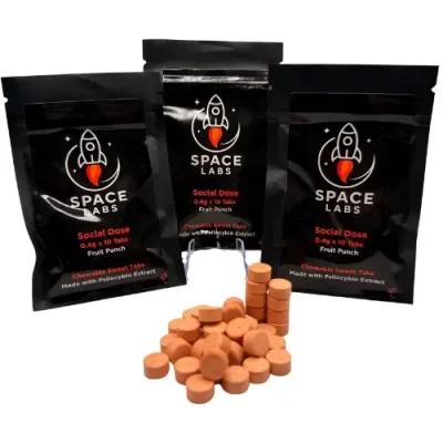 Spacelabs Social-Dose Psilocybin Chewables (Sweet Tabs) Order Magic Mushrooms Online - Your #1 Online Shrooms Store