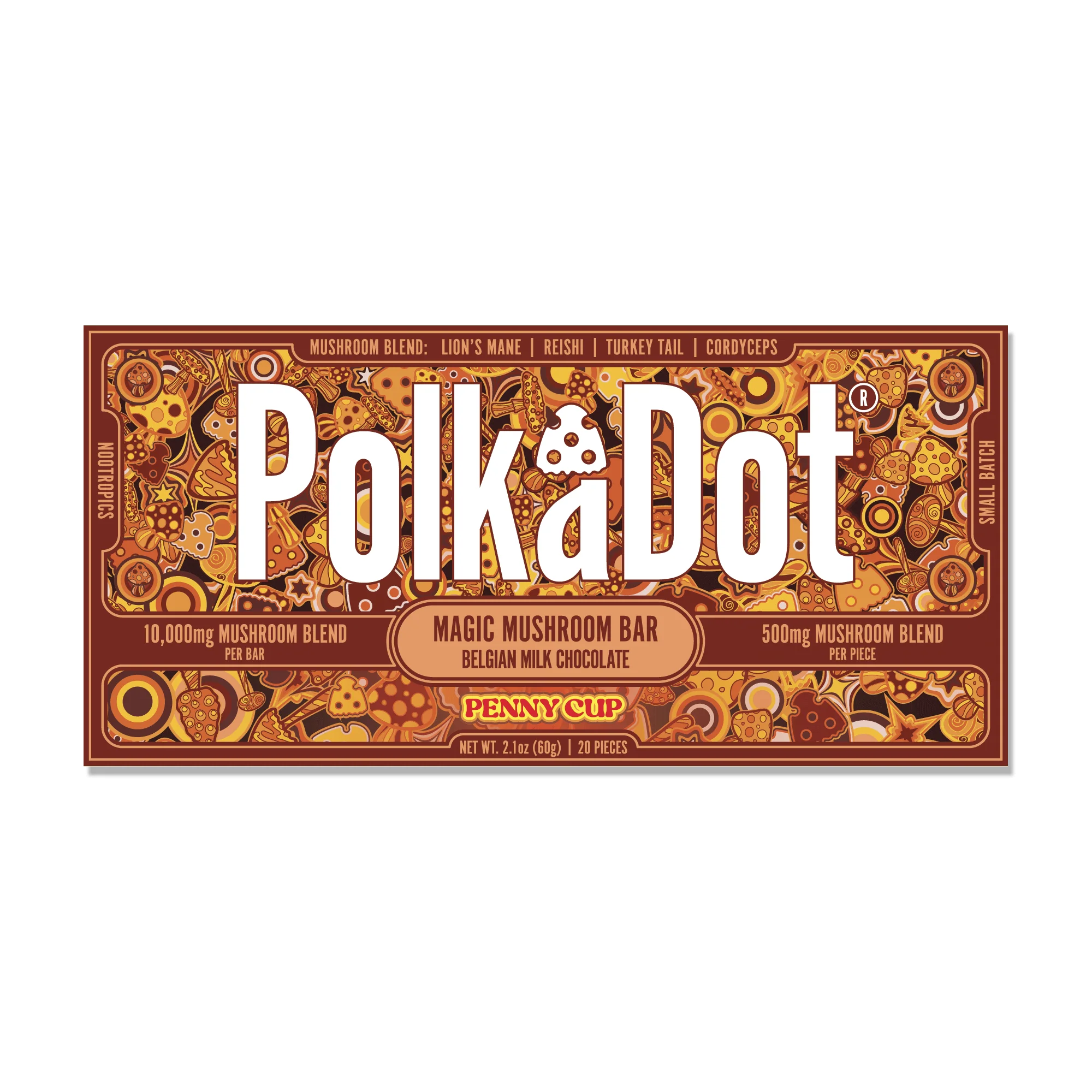 Polkadot Penny Cup Chocolate Bar Polkadot Chocolate Review -Buy From A #1 Trusted Store