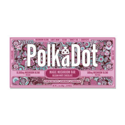 Polkadot Chocolate Cherry Cordial Chocolate Bar Polkadot Mushroom Chocolate Bar Where To Buy - #1 Trusted