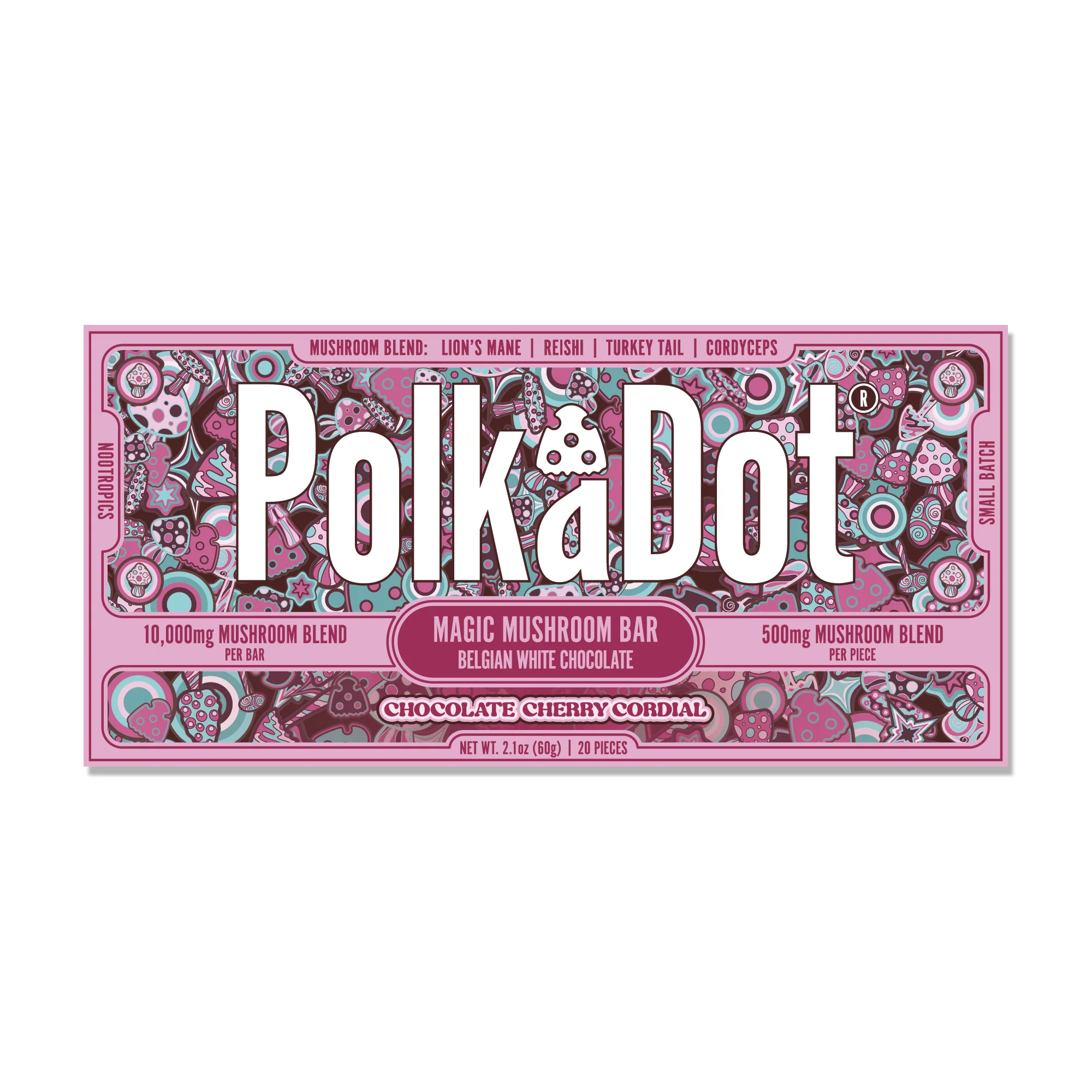 Polkadot Chocolate Cherry Cordial Chocolate Bar Polkadot Mushroom Chocolate Bar Where To Buy - #1 Trusted