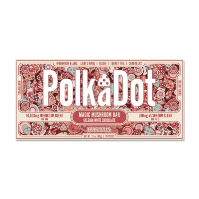 Polkadot Horchata Chocolate Bar Buy Polkadot Mushroom Bars - Your #1 Trusted Online Store