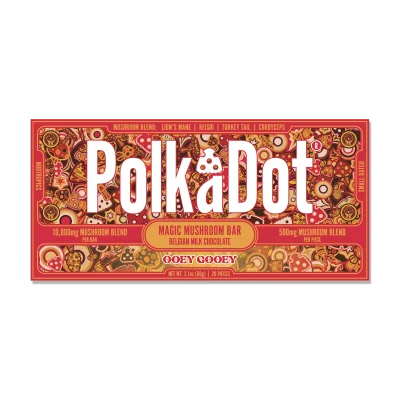 Polkadot Ooey Gooey Chocolate Bar Buy Polkadot Mushroom Chocolate - Your #1 Trusted Location