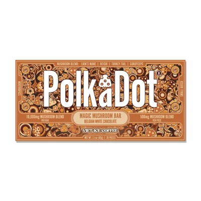 Polkadot Viet Ice Coffee Chocolate Bar Polkadot Mushroom Bar Review - Your #1 Trusted Online Store