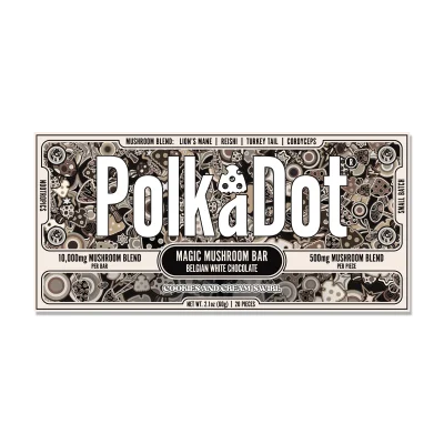 Polkadot Cookies & Cream Swirl Chocolate Bar Polkadot Chocolate For Sale - Your #1 Trusted Location Store