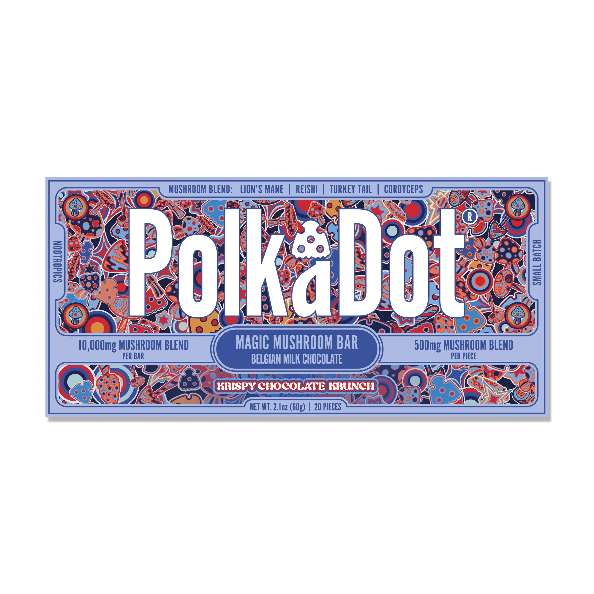 Polkadot Krispy Chocolate Krunch Chocolate Bar Polkadot Bars For Sale - Your #1 Trusted Online Location