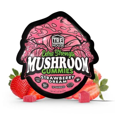 Strawberry Dream Extra-Strength Mushroom Gummies Buy Tre House Magic Mushroom Gummies - Your #1 Trusted Store